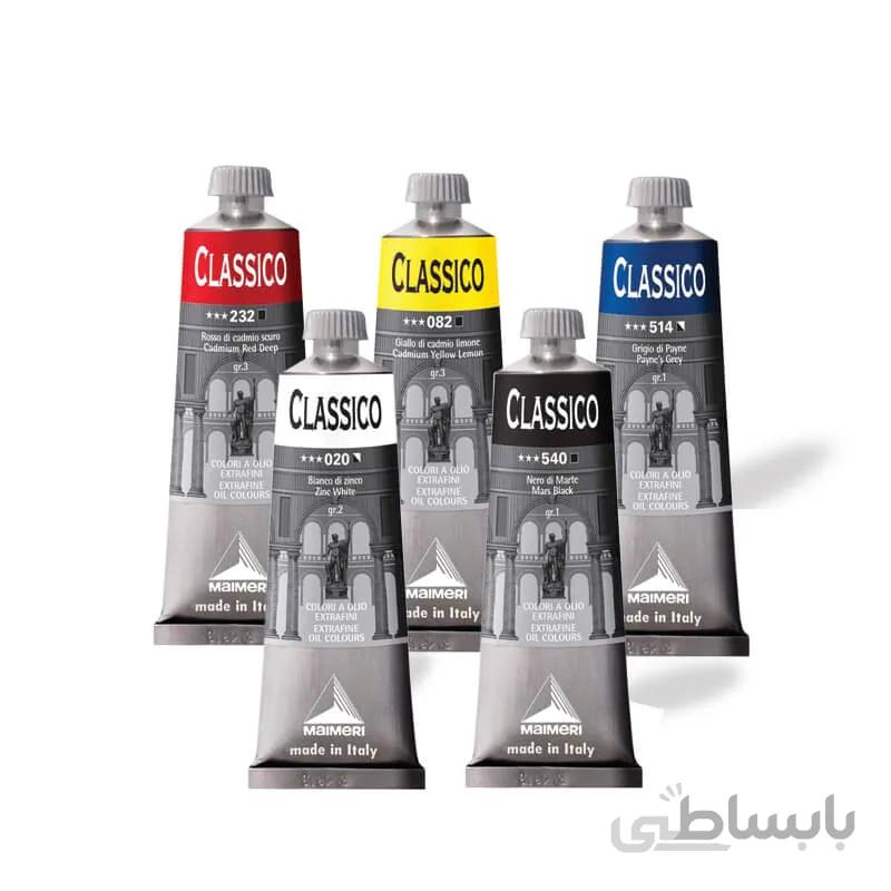 رنگ روغن کلاسیکو 60ml مايمري