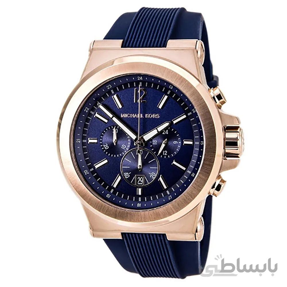 Michael Kors مردانه Dylan Rose Gold Tone Watch MK8295 ا Michael Kors Men's Dylan Rose Gold-Tone Watch MK8295