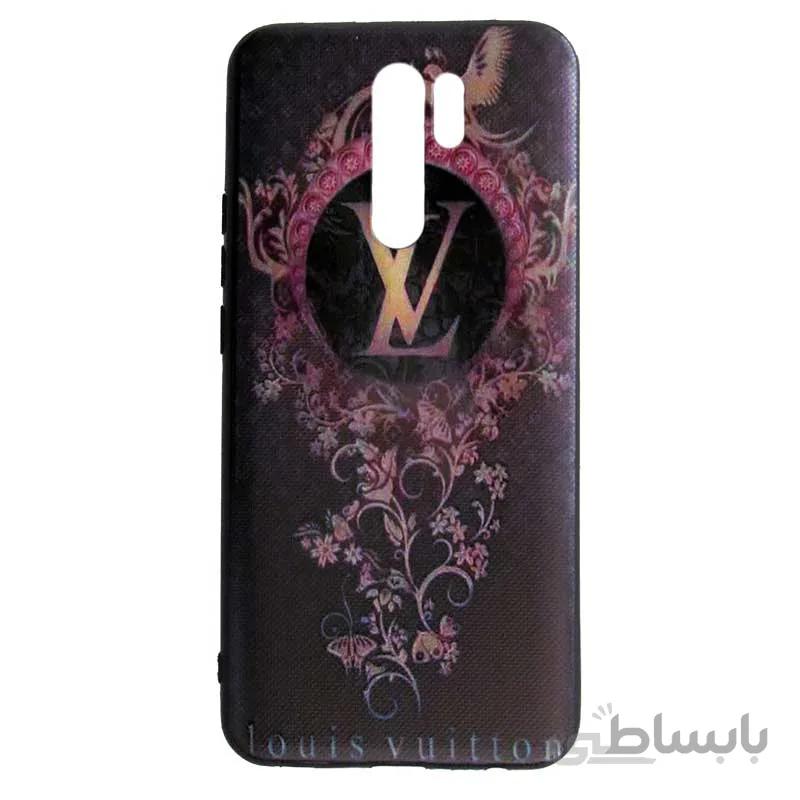 قاب فانتزی برجسته زنانه طرح LV گوشی شیایومی Xiaomi Redmi 9