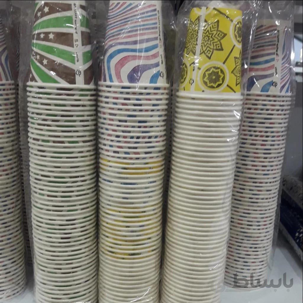 لیوان کاغذی 50 عددی گلاسه