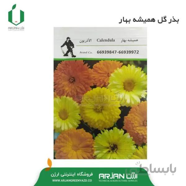 بذر گل همیشه بهار 5 گرمی