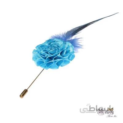 گل کت پارچه ای - مردانه (آبی آسمانی)