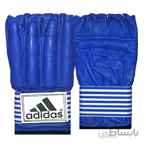 دستکش نیم پنجه چرم ا Adidas Gloves Half Claw Leather