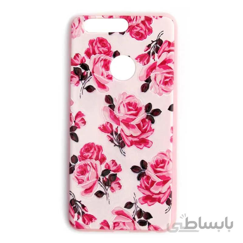 قاب فانتزی برجسته دخترانه طرح گل گوشی هواوی Huawei Honor 8