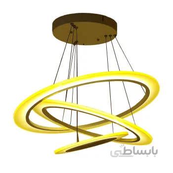 لوسترسقفی مدرن رینگی ماد 3 طبقه