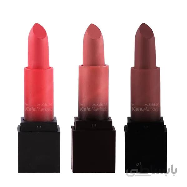 ست رژ لب جامد ۳ تایی مات آرت اسکین مدل آمیزینگ کالر (Artskin Amazing Color Matte Lipstick-Code 04)