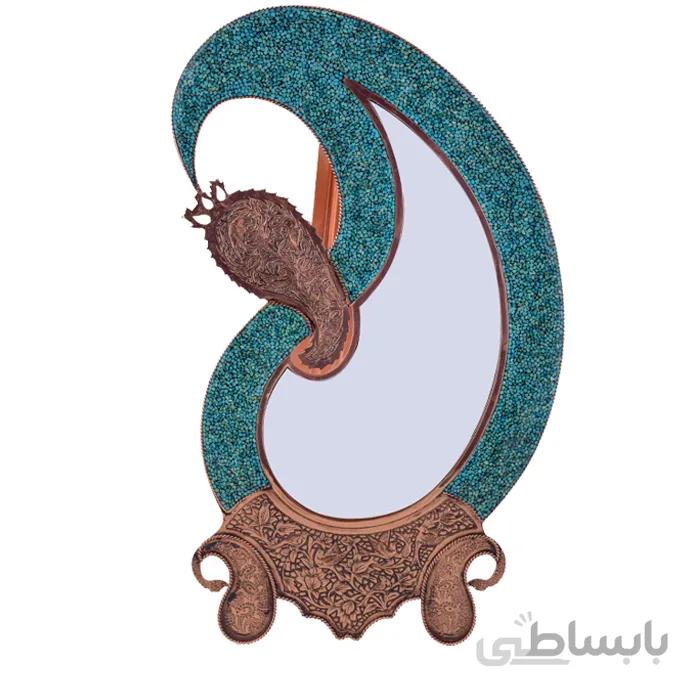 اینه فیروزه کوب ارتفاع 40 سانتی متر کد AF 13