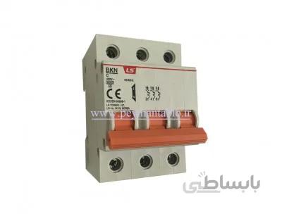 کلید مینیاتوری (mcb) سه پل / سه فاز 50 آمپر ، LS