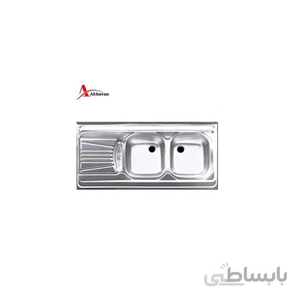 سینک ظرفشویی روکار کد 40 اخوان ا AKHAVAN