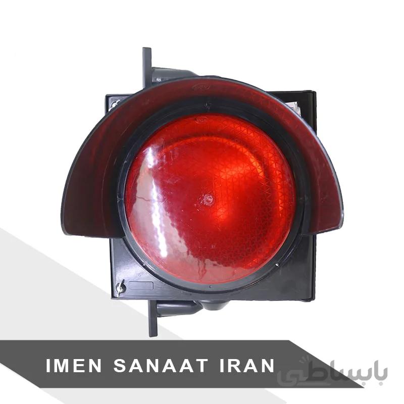 چراغ چشمک زن تک خانه ترافیکی لامپی
