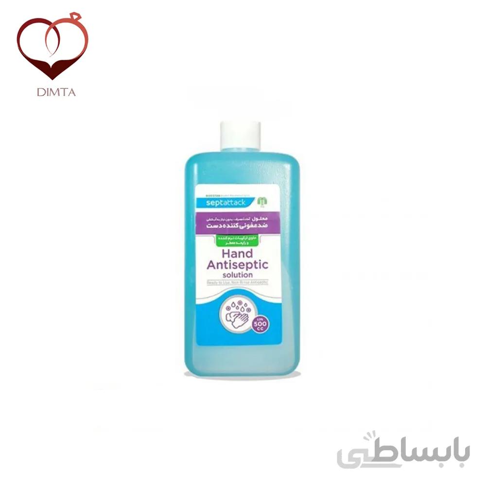 محلول نیم لیتری اسکراب دست