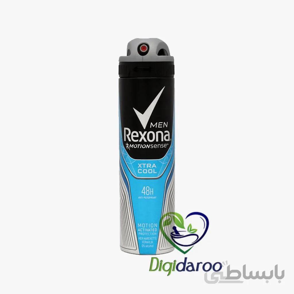 اسپری ضد تعریق مردانه رکسونا مدل Xtra Cool با حجم 150 میلی لیتر ا Rexona Xtra Cool Spray 150ml For Men