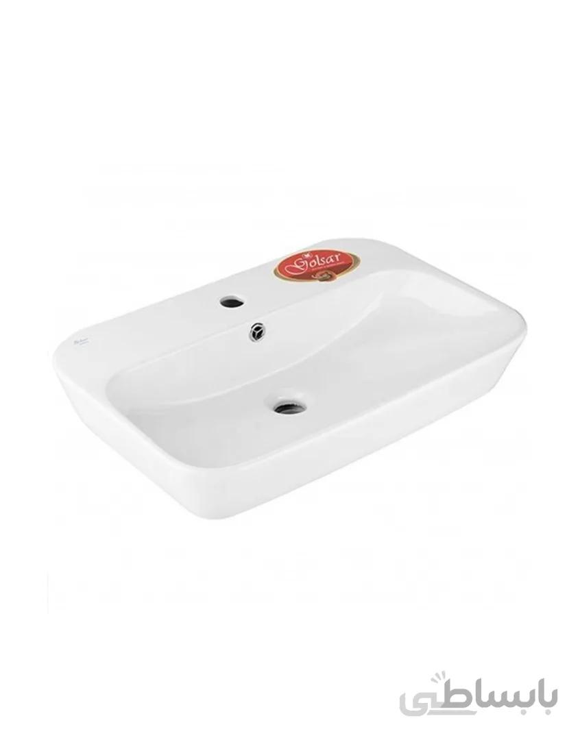 روشویی روکابینتی گلسار مدل گراویتی 60 درجه ۱