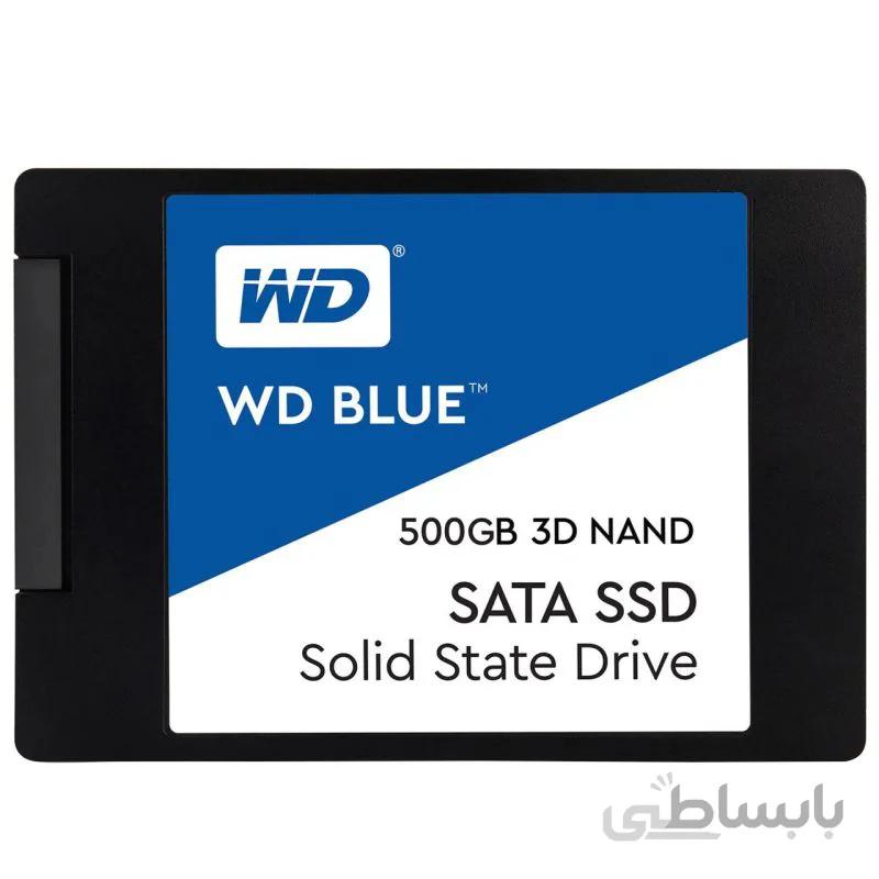 اس اس دی اینترنال وسترن دیجیتال مدل BLUE ظرفیت 500 گیگا بایت ا SSD
