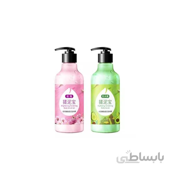 ژل اسکراب بدن هانکی 350 میلی لیتر