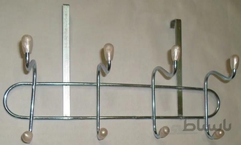 درب آویز مدرن 4 شاخه سر پلاستیکی