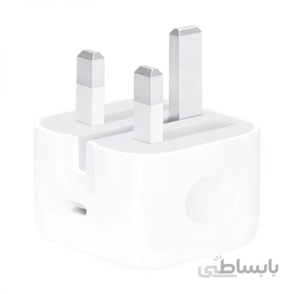 اداپتور شارژ USB-C اپل با توان 20 وات (اصل)