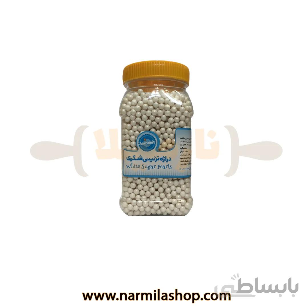 مروارید خوراکی سفید سحرآمیز
