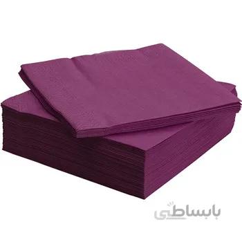 دستمال سفره ايکيا مدل Fantastisk بسته‌ي 50 عددي ا Ikea Fantastisk Paper napkin 40x40 Pack Of 50