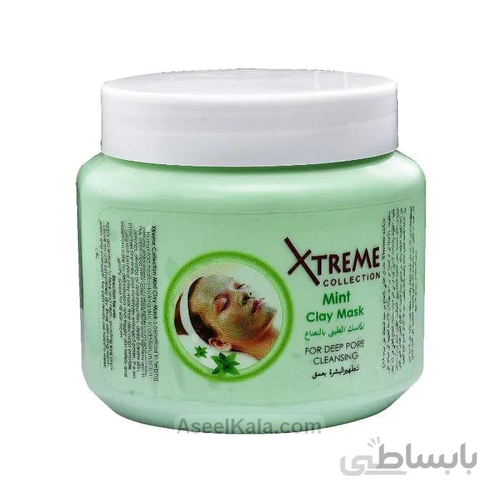 ماسک صورت اکستریم Xtreme مدل Mint Clay وزن 500 میل