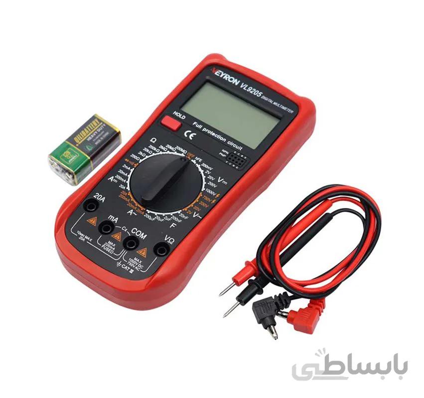 مولتی متر دیجیتال VEYRON VL9205