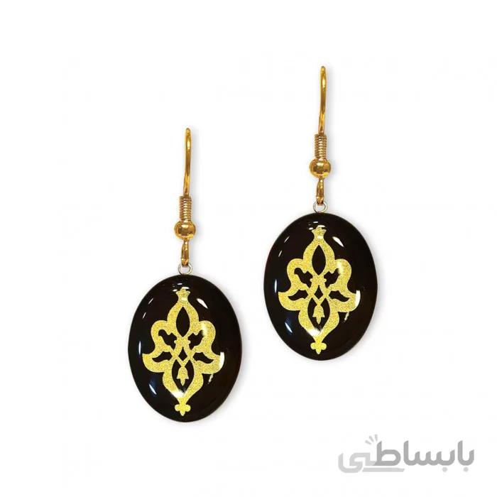 گوشواره طلاکوب ترنج GE2044