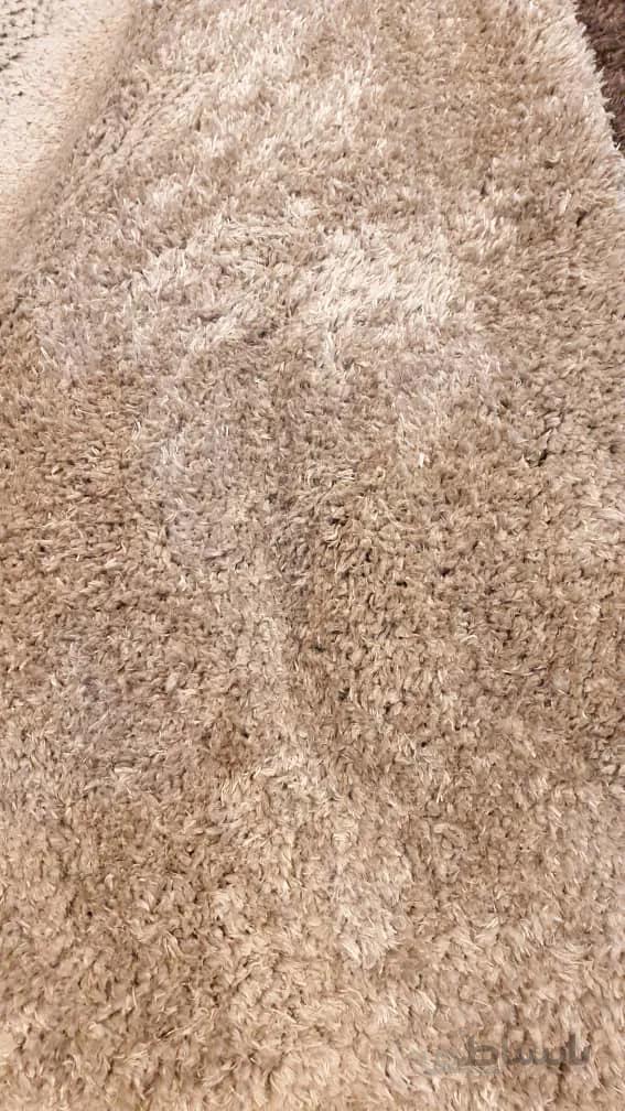 فرش شگی فلوکاتی نسکافه ای ا Shaggy