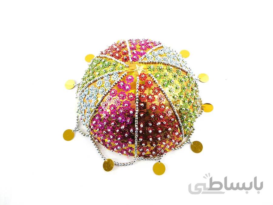کلاه تولد دخترانه کردستان طرح روژا ا Traditional hat girls kurdistan plan Rioja