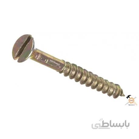 پیچ چوب 6 سانت ( 2/5 در 12 ) رولپلاکی 144 عددی یک قراص