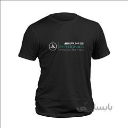 تیشرت مشکی بنز petronas