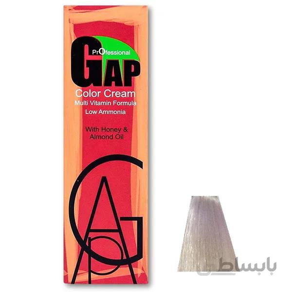 رنگ موی 12/51 گپ خاکستری یاسی خیلی روشن GAP حجم 100 ميل