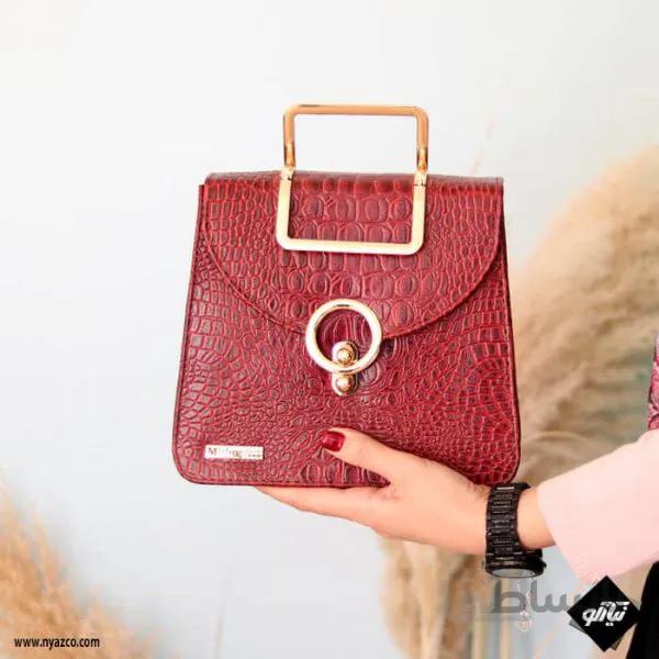 کیف دوشی میشوچرم مدل نگین