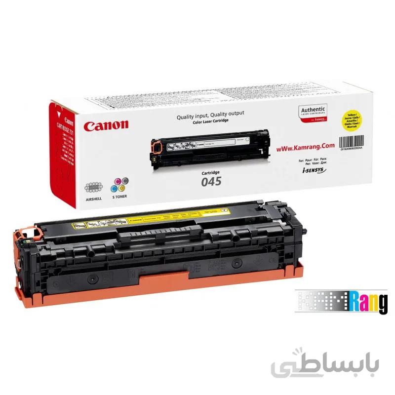 کارتریج لیزری کانن 731 زرد