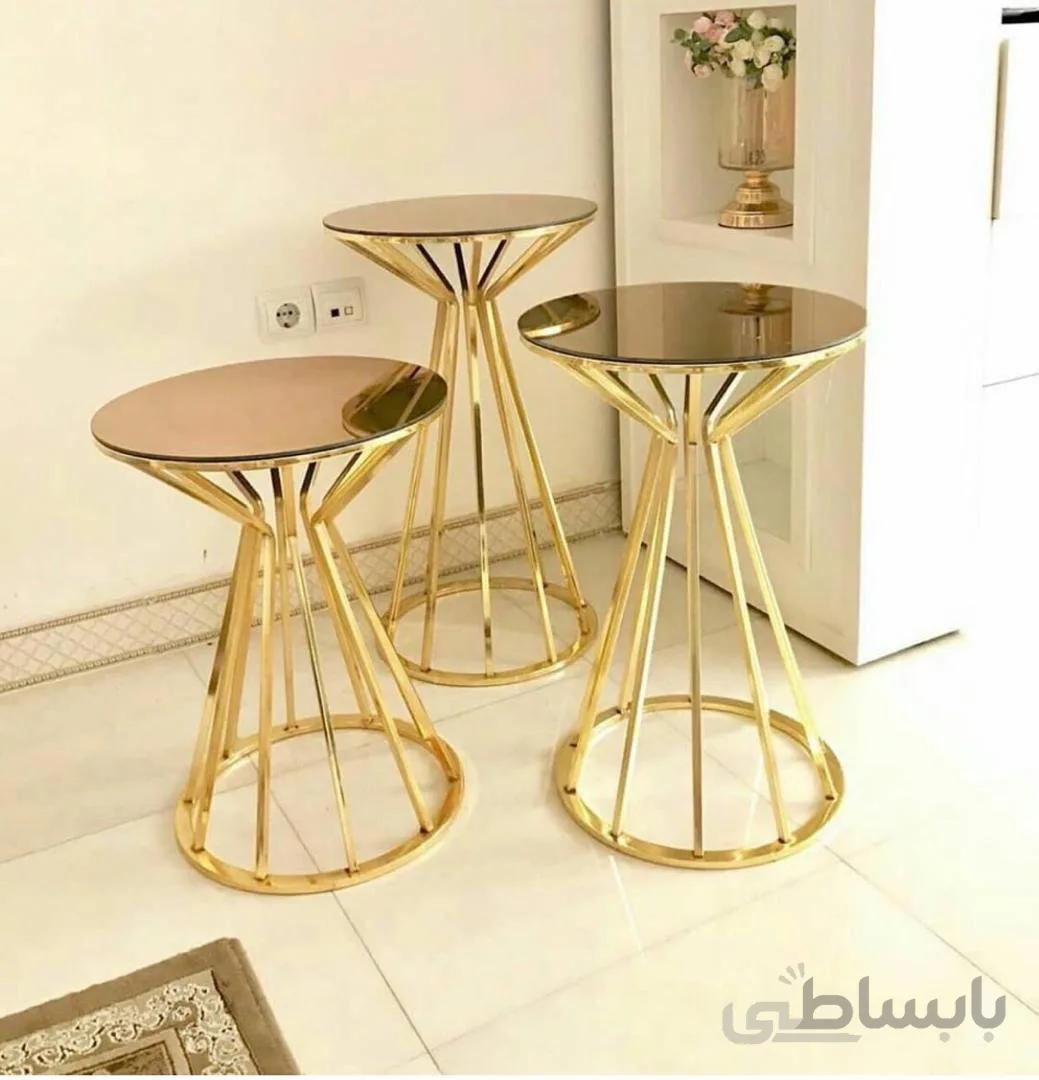 میز عسلی ۳ سایز مدل چتری