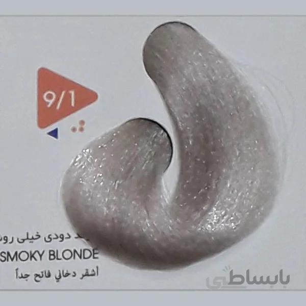 رنگ مو ویتامول (Vitamol) بلوند دودی خیلی روشن (شماره 9/1 دودی) حجم 120 میل