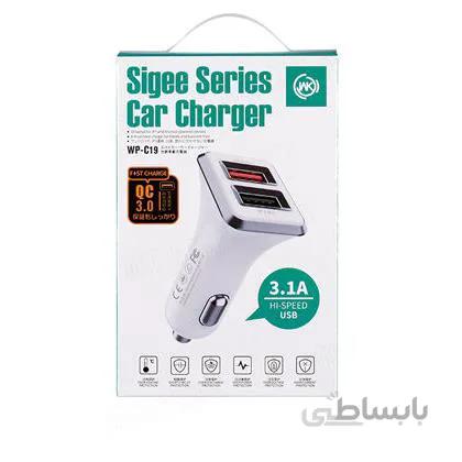 شارژر فندکی دبلیو کی مدل WP-C19