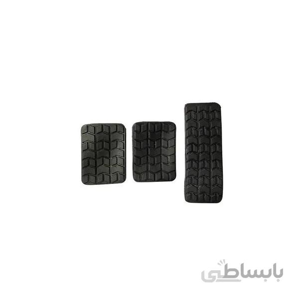 روکش پدال خودرو مدل FA5964 مناسب برای پراید مجموعه 3 عددی