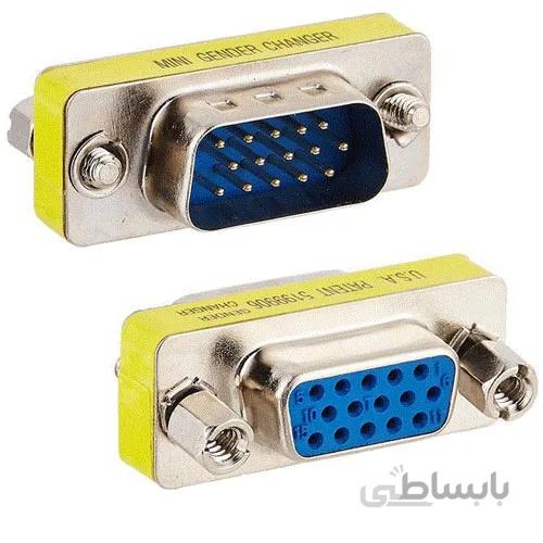 چنجر ۱۵ پین VGA مدل ۰۱۳ ا 013 VGA Changer