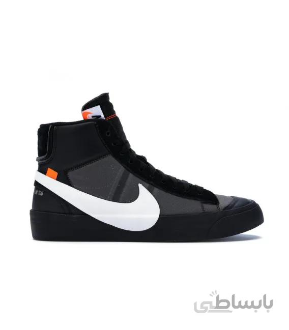 کتانی رانینگ مردانه نایک Nike Blazer Mid Off-White Grim Reaper