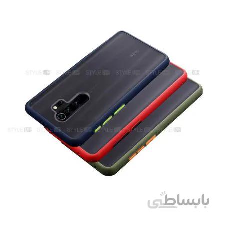 کاور محافظ گوشی شیائومی Redmi Note 8 Pro مدل پشت مات ا Hybrid Simple Matte Bumper Phone Case For Xiaomi Redmi Note 8 Pro