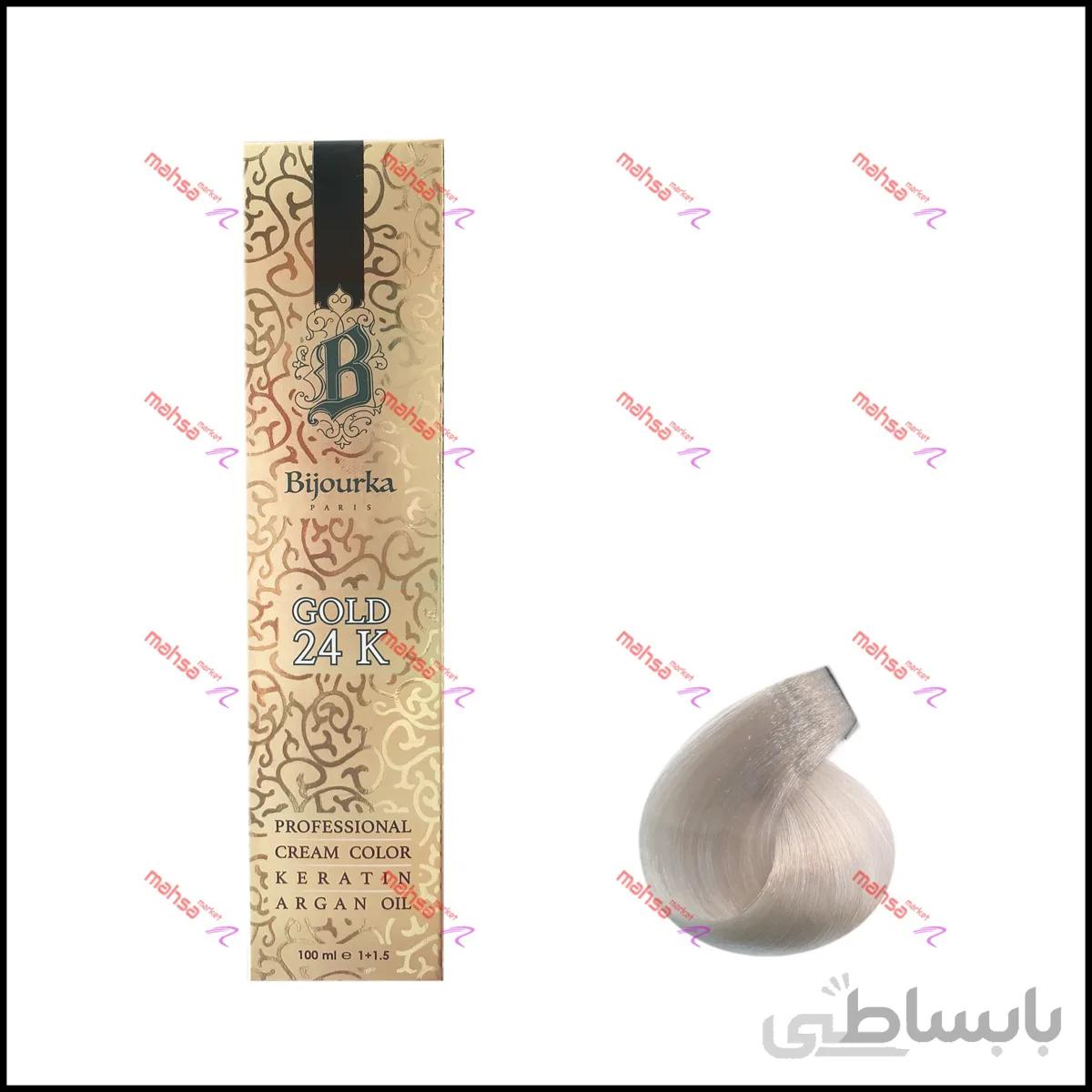 رنگ موی بیجورکا سری خاکستری نقره ای 10 1