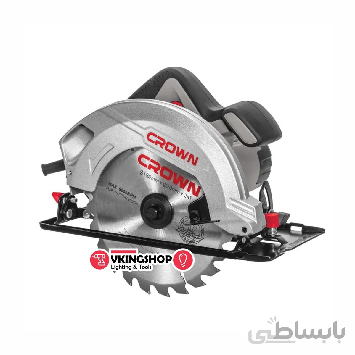 اره گرد بر 185 میلیمتر 1200 وات کرون مدل CT15199