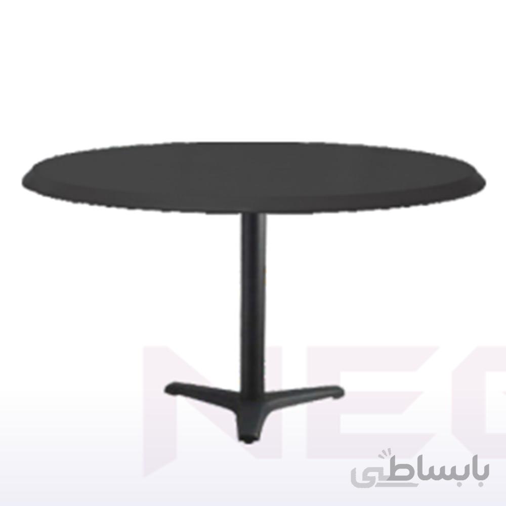میز گرد ۸۰ پایه سه پر مدل os-110 نگین