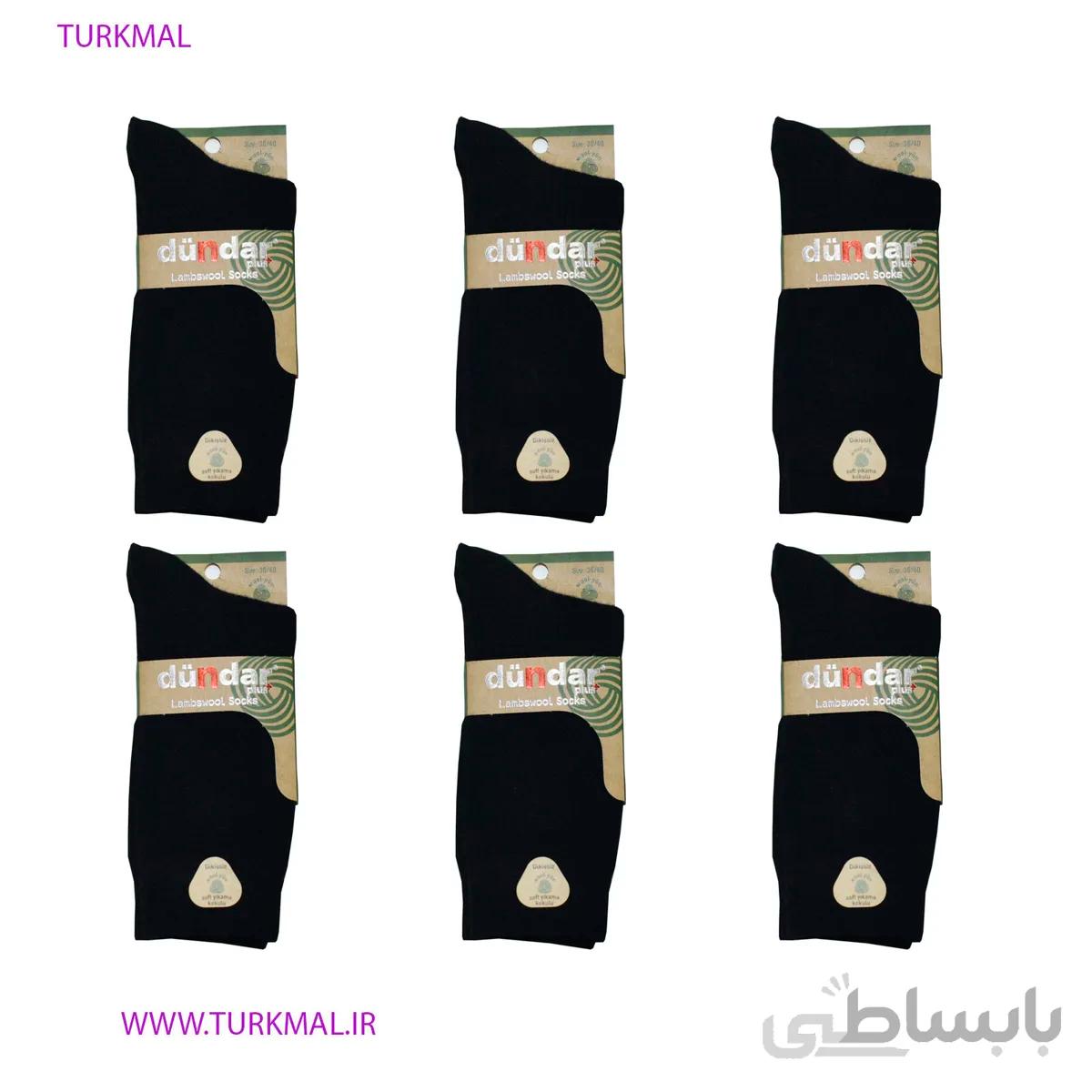 جوراب زنانه دوندار مدل SSSE-78 بسته 6 عددی