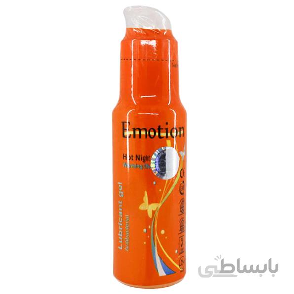 ژل گرم کننده نارنجی ایموشن Emotion hot night ا Emotion warming Gel