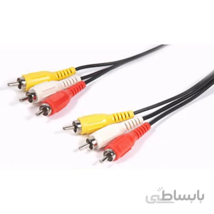 کابل 3 به 3 صدا و تصویر