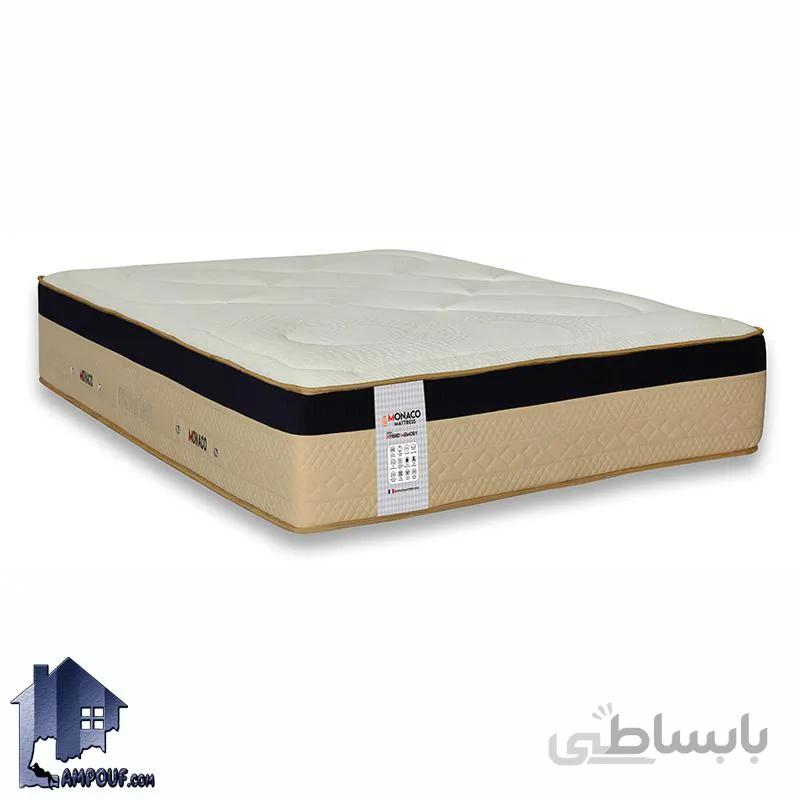 تشک موناکو Hybrid Memory کد MM2504 دونفره 180