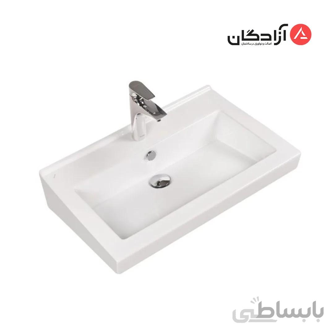 روشویی روکابینتی مروارید مدل سیلویا 71