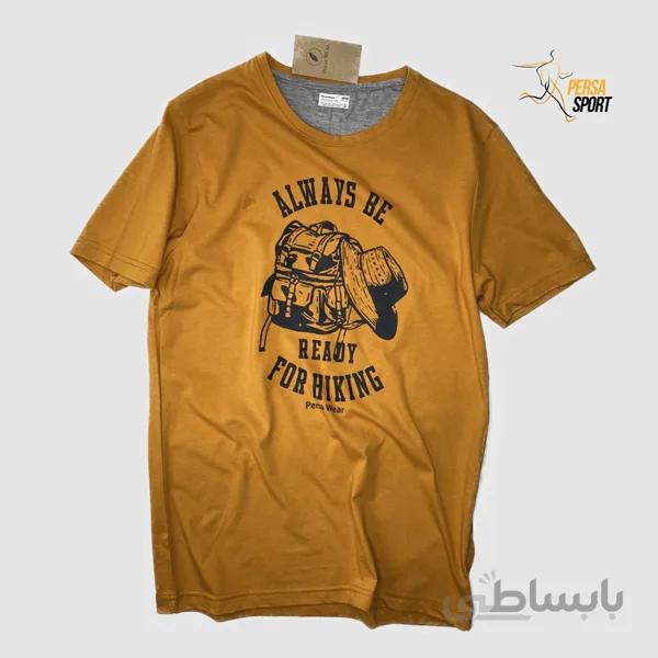 تیشرت آستین کوتاه پرساویر مدل Always Be Ready for Hiking