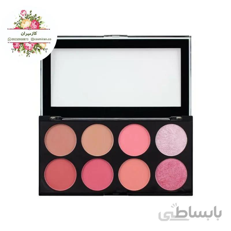 پالت رژگونه ۸ رنگ رولوشن
